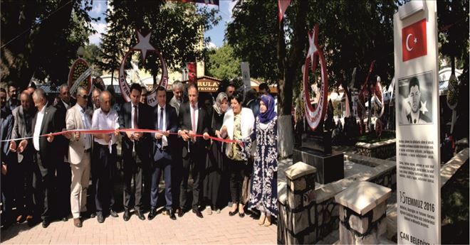 15 Temmuz Şehitler Parkı Açıldı