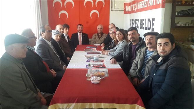 AK Parti Kepez´den CHP ve MHP Belde Başkanlıklarına Ziyaret