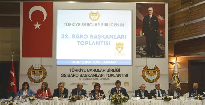 Baro Başkanları Ankara´da Buluştu