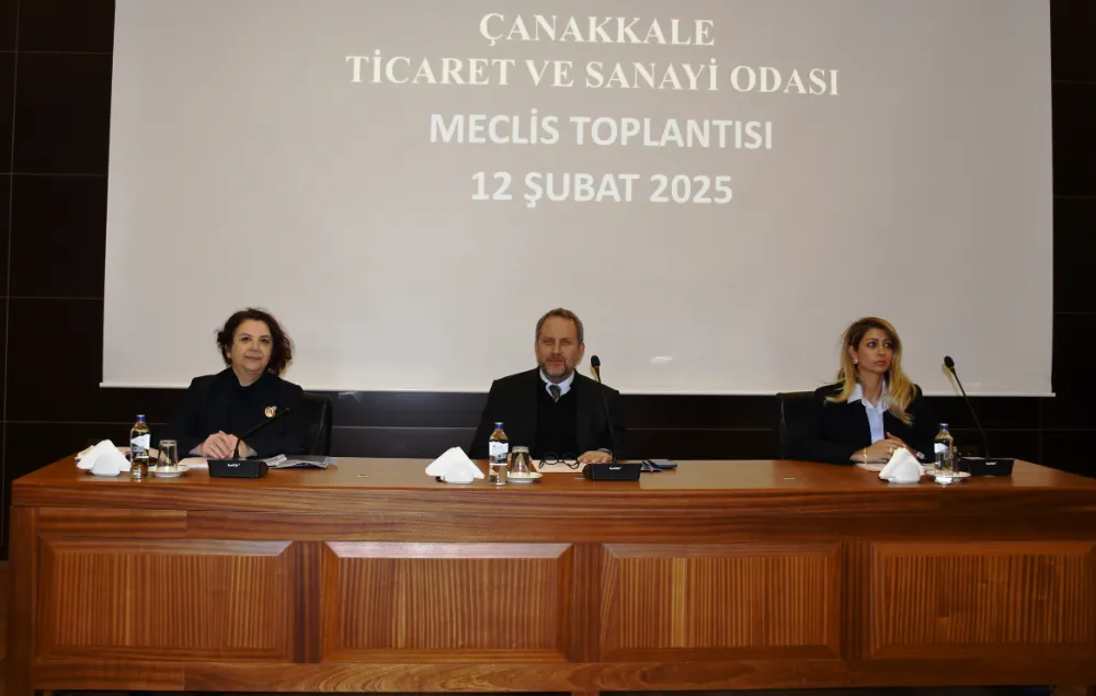 ÇTSO ŞUBAT MECLİSİ YAPILDI