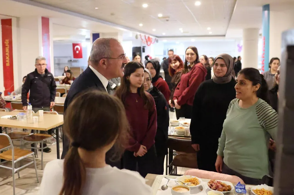 TORAMAN ÖĞRENCİLER İLE BULUŞTU